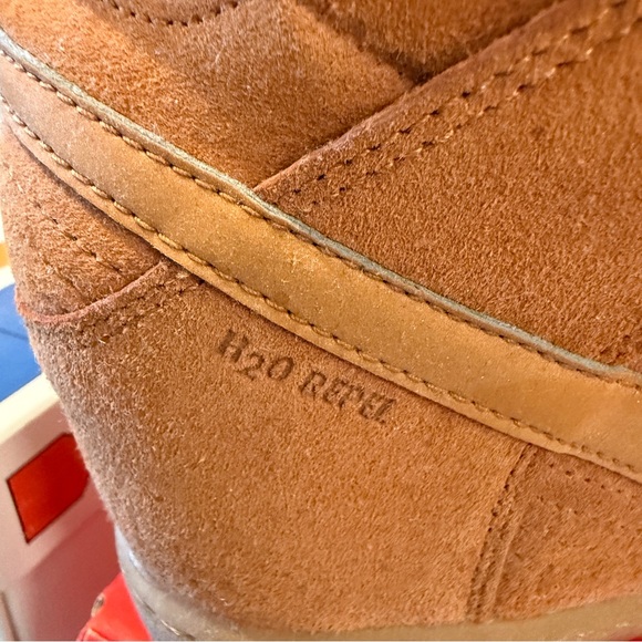 Nike Brown Women's Dunk Sky Hi 2.0 Sneakerbootb Tawny Gum 684954 200 6.5 EUC - Picture 5 of 8